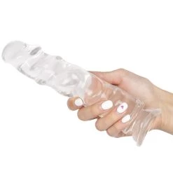 Promo 🔥 Bondara Nobbly Jobbly Clear Suction Cup Dildo - 8.8 Inch 🛒 -Sex toys Shop unnamed file 1017