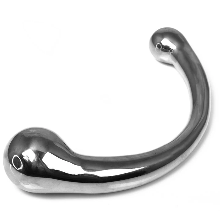 Best Pirce π― Hot Hardware Stainless Steel Curved Dildo - 8 Inch π 2 Best Pirce π― Hot Hardware Stainless Steel Curved Dildo - 8 Inch π - Image 2