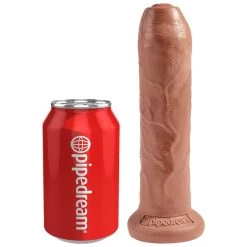 Brand new 😀 Pipedream King Cock Mid Tone Uncut Suction Dildo - 7 Inch 🔔
