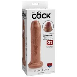 Brand new 😀 Pipedream King Cock Mid Tone Uncut Suction Dildo - 7 Inch 🔔 -Sex toys Shop unnamed file 116