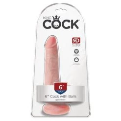 Hot Sale 🌟 Pipedream King Cock Light Tone Ballsy Dildo - 6, 7, 8, 9, 10 Inch 👍 -Sex toys Shop unnamed file 1164
