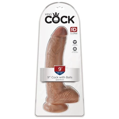 Flash Sale π€© Pipedream King Cock Mid Tone Ballsy Dildo - 7, 9 Or 10 Inch β 9 Flash Sale π€© Pipedream King Cock Mid Tone Ballsy Dildo - 7, 9 Or 10 Inch β - Image 9