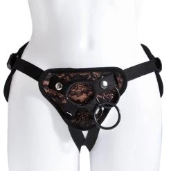 Best deal ❤️ Bondara Amber Lace Luxury Strap-On Harness 🛒