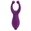 Hot Sale 🤩 Bondara Lady Luck Purple Silicone Vibrating Nipple And Clit Stim ✔️