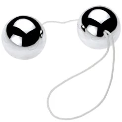 New 🔥 Bondara&Sex Super Orgasm Silver Jiggle Balls - 52.5g 👍