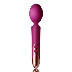 Discount ⌛ Rocks-Off Oriel Purple 10 Function Rechargeable Wand Vibrator ✔️