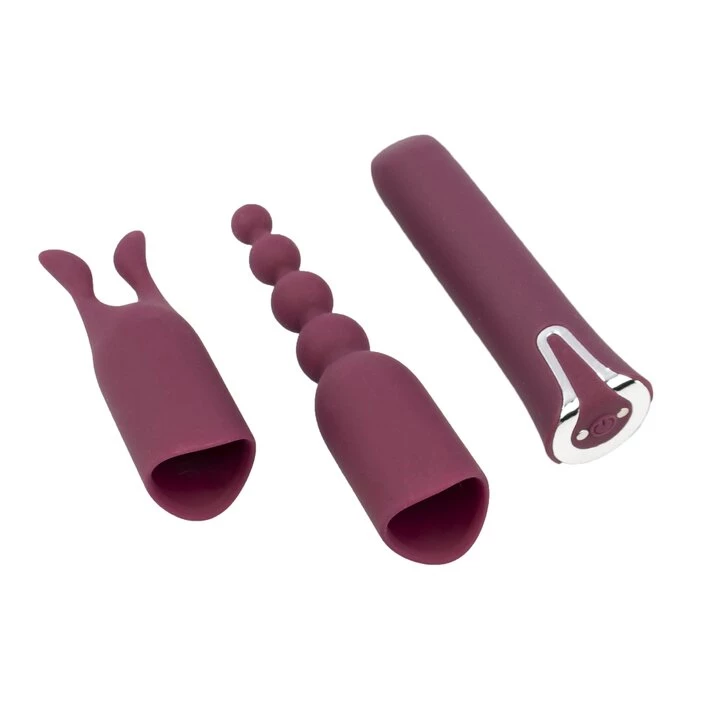Discount π― Bondara Threesome Purple Silicone 10 Function Bullet & Sleeve Set π― 2 Discount π― Bondara Threesome Purple Silicone 10 Function Bullet & Sleeve Set π― - Image 2