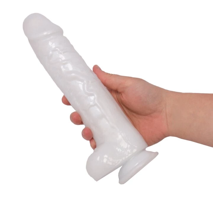 New π Bondara Snow Balls Pearl White Suction Dildo ? 9.5 Inch π 4 New π Bondara Snow Balls Pearl White Suction Dildo ? 9.5 Inch π - Image 4