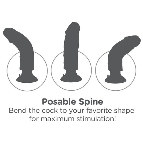 Flash Sale π― Pipedream King Cock Poseable Dildo Vibe - 6, 7, 8, 9 Or 10 Inch β 10 Flash Sale π― Pipedream King Cock Poseable Dildo Vibe - 6, 7, 8, 9 Or 10 Inch β - Image 10