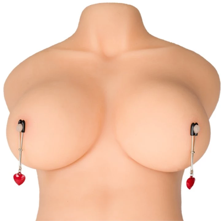 Hot Sale 𧨠Bondara Red Heart Tweezer Nipple Clamps π 2 Hot Sale 𧨠Bondara Red Heart Tweezer Nipple Clamps π - Image 2