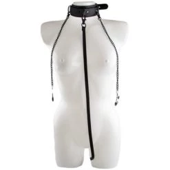 Best reviews of 😀 Bondara Matte Black Collar, Leash And Nipple Clamps 🌟