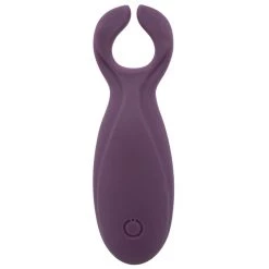 Discount π― Bondara Purple Silicone Rechargeable Vibrating Nipple & Clit Stim π