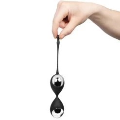 Discount 💯 Bondara Pelvic Bang Black Silicone Jiggle Balls ? 80g 😉 -Sex toys Shop unnamed file 393