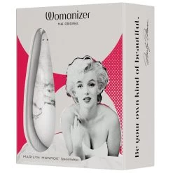 Coupon π Womanizer Marilyn Monroe White Marble 10 Function Clitoral Stimulator π