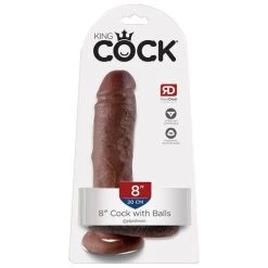Discount 🥰 Pipedream King Cock Dark Tone Ballsy Dildo - 7, 9 Or 10 Inch 👏 -Sex toys Shop unnamed file 603