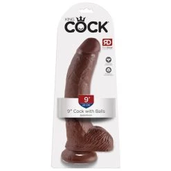 Discount 🥰 Pipedream King Cock Dark Tone Ballsy Dildo - 7, 9 Or 10 Inch 👏 -Sex toys Shop unnamed file 604