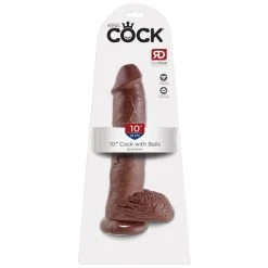 Discount 🥰 Pipedream King Cock Dark Tone Ballsy Dildo - 7, 9 Or 10 Inch 👏 -Sex toys Shop unnamed file 605