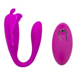 Promo π Bondara Butterfly Stroke 12 Function Remote Couples Vibrator π