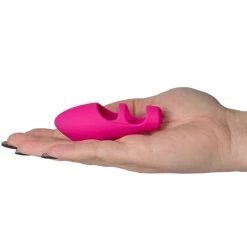 Coupon 💯 Bondara Pink Silicone Ridged Finger Vibrator 🎁 -Sex toys Shop unnamed file 702