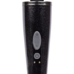 Outlet 🧨 Bondara Black Glitter 10 Function Rechargeable Wand Vibrator 🎉 -Sex toys Shop unnamed file 719