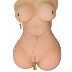 Cheapest ⌛ Bondara Rose Gold Beaded Tweezer Nipple And Clit Clamps 🎉 -Sex toys Shop unnamed file 804