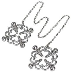 Coupon π Bondara Screwed Flower Nipple Clamp Rings π