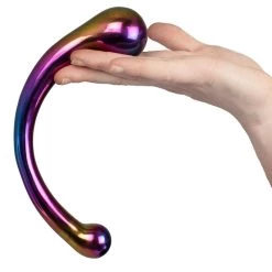 Wholesale 🎁 Hot Hardware Spectrum Rainbow Stainless Steel Dual Dildo ? 8 Inch ⌛ -Sex toys Shop unnamed file 988