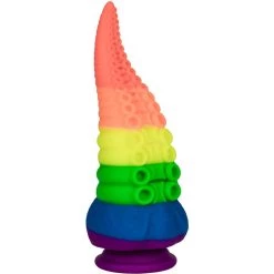 Best Pirce ✨ The Kraken Monster Rainbow Tentacle Dildo ? 8 Inch ❤️